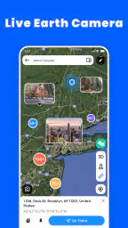 라이브 위성 지도 screenshot