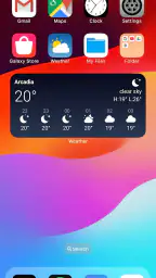 런처 iOS 26 screenshot