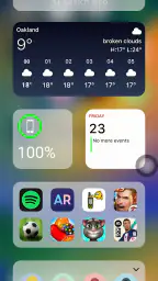 런처 iOS 26 screenshot
