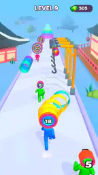 레이어 맨 3D: 질주 & 수집 screenshot