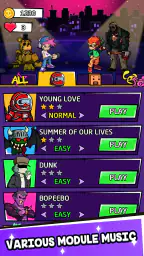 리듬 슈터 나이트: 랩 배틀 screenshot