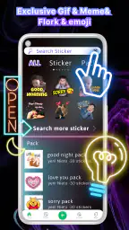 무료톡스티커 screenshot