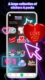 무료톡스티커 screenshot