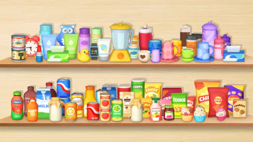 물건 매칭 정리 퍼즐 게임: Goods Sort 3D screenshot