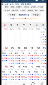 바다타임 (물때표, 조석예보, 바다날씨, 바다수온) screenshot