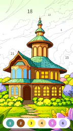 번호 별 색상: 컬러링북 - 숫자 색칠 게임 screenshot
