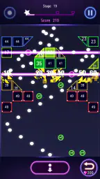 벽돌깨기 히트 - 글로우볼 screenshot
