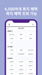 보조금 지원금 정책 알리미 screenshot