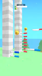 볼 업 : 나이프 경주 screenshot