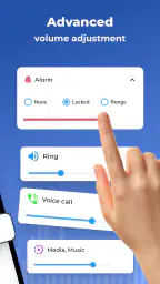 볼륨 제어 및 잠금 및 음소거 screenshot