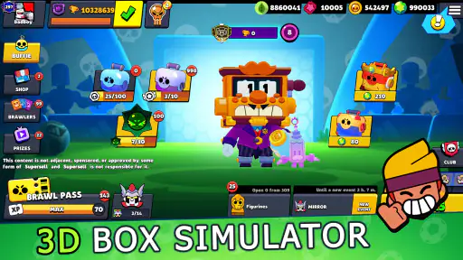 브롤 스타를위한 박스 시뮬레이터 Brawl Stars screenshot
