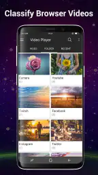 비디오 플레이어 Android 용 모든 형식 screenshot