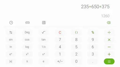 삼성 계산기 screenshot