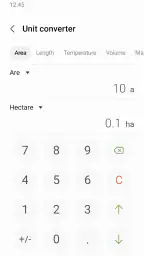 삼성 계산기 screenshot