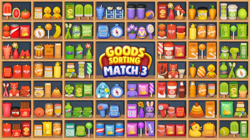 상품 정렬: 매치 3 퍼즐 - Goods Sorting screenshot