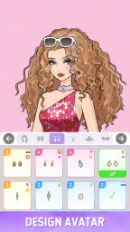 샤이닝 미: 패션 걸 드레스업 게임 screenshot