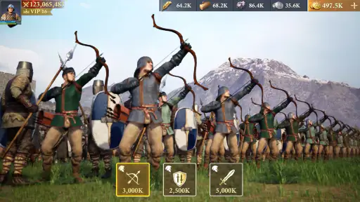 서리와 불：King of Avalon screenshot