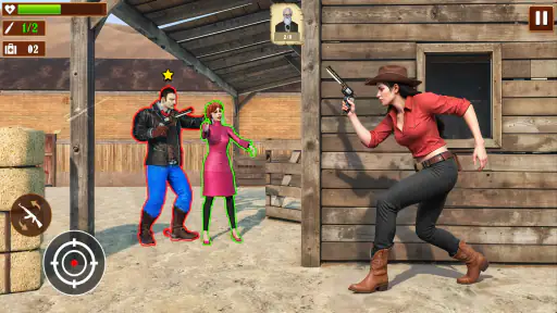 서부 서바이벌 슈팅 게임 screenshot