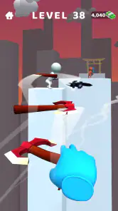 소드 플레이! 닌자 슬라이스 러너 3D screenshot