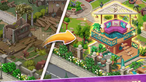 솔리테어 홈 디자인 Solitaire screenshot