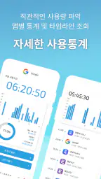 스마트폰 사용관리/앱잠금/중독방지/사용시간 넌얼마나쓰니 screenshot
