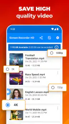 스크린 레코더: Facecam 오디오 screenshot