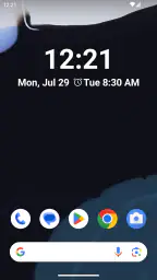 시계 위젯 screenshot