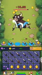신검 키우기: 방치형 디펜스 screenshot