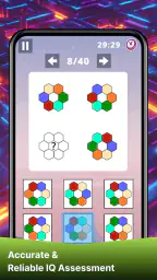 아이큐 테스트: 두뇌 트레이닝 & 논리 게임 screenshot