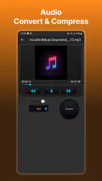 오디오 비디오 노이즈 감소기, 변환기 screenshot