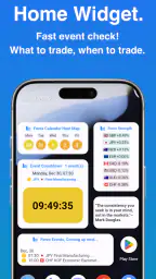 외환 캘린더: 카운트다운 및 알람 screenshot