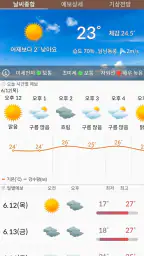 우리날씨(전국날씨, 미세먼지, 날씨위젯, 날씨알림) screenshot