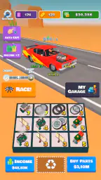 유휴 레이서: 레이싱 게임 screenshot