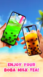 음료 칵테일 농담 Boba Bubble Tea DIY screenshot