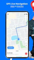 음성 GPS 내비게이션 - 지도 길찾기: 지도 GPS screenshot