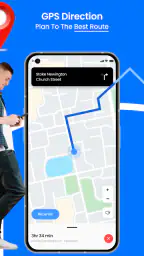 음성 GPS 내비게이션 - 지도 길찾기: 지도 GPS screenshot