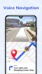 음성 GPS 네비게이션: 목소리 길안내 screenshot