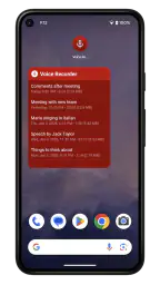 음성 레코더 screenshot