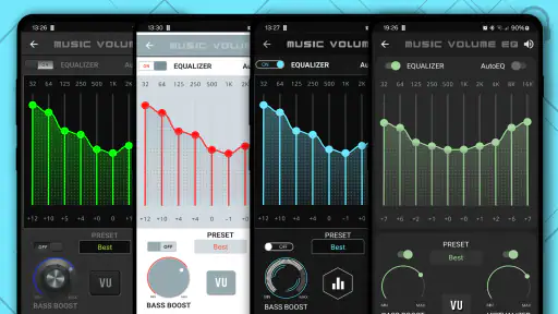 음악 볼륨 EQ 베이스 부스터 및 사운드 부스터 screenshot