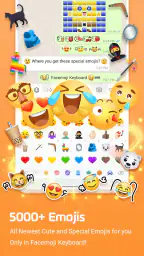 이모티콘 키보드 Facemoji - 이모티콘, 키보드 screenshot