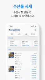 인어교주해적단 - 전국 수산시장 당일시세, 수산물 정보 screenshot