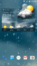 일기 예보 위젯 screenshot