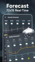일기 예보 - 잘 맞는 날씨 · 악천후 경보 screenshot
