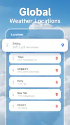 일기 예보 - 잘 맞는 날씨 · 악천후 경보 screenshot