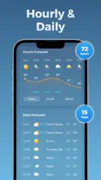 일기예보, 실시간 날씨 및 라이브 screenshot