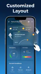 일기예보, 실시간 날씨 및 라이브 screenshot