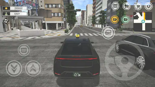 일본 택시 시뮬레이터: 운전 screenshot