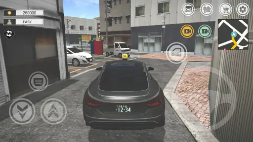 일본 택시 시뮬레이터: 운전 screenshot