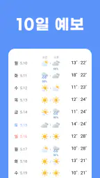 첫화면날씨 - 날씨 미세먼지 날씨위젯 비 예보 날씨 screenshot