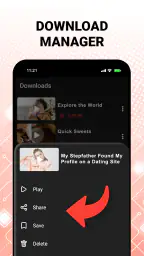초간편 모든 동영상 다운로더 screenshot